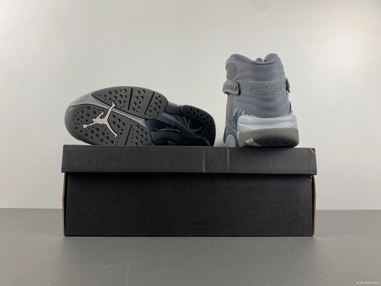 Cool Jordan 305381-014 Retro 8 - Grey Men's 1224